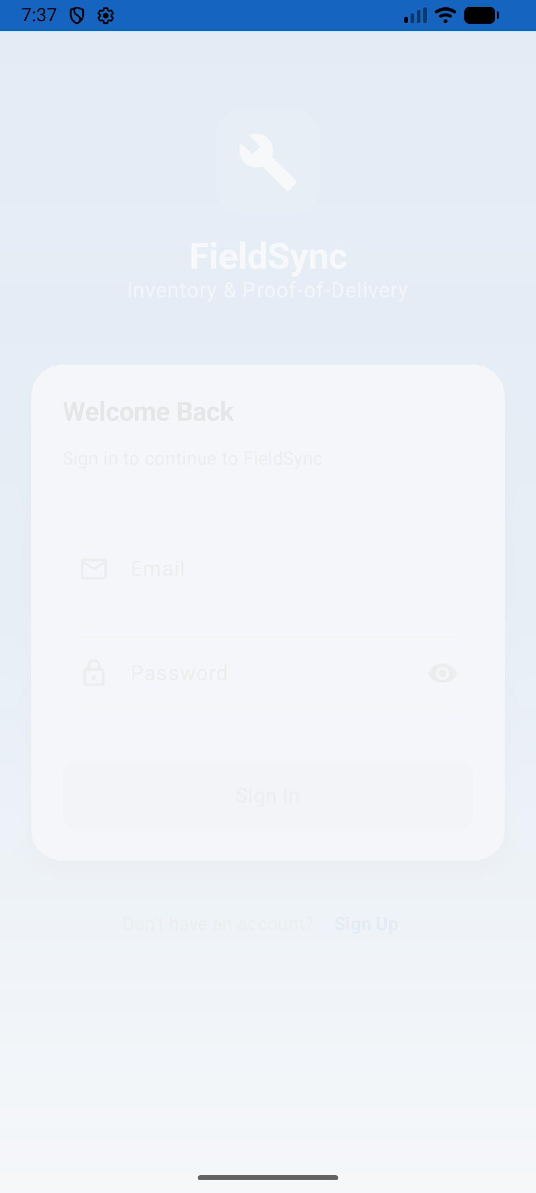 FieldSync screenshot